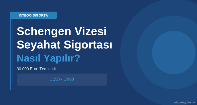 Schengen Vizesi için Seyahat Sigortası Nasıl Yapılır? 2026